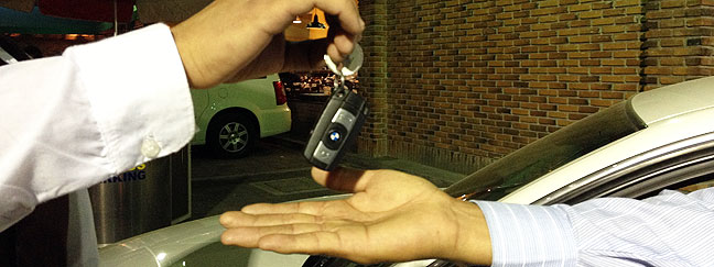 Servicio de Valet Parking con Seguro