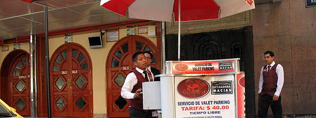 Servicio de Valet Parking con Seguro